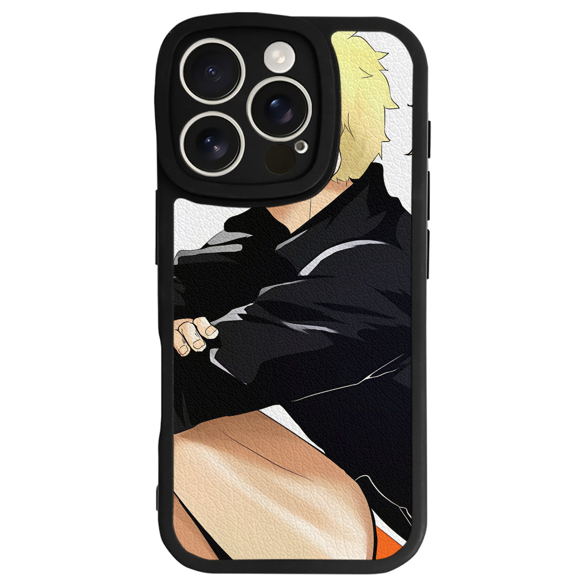 （画像用） ハイキュー!! Haikyu!! 【iPhone 16シリーズ対応】シリコンスマホケース（レザー調） 材質：シリコン